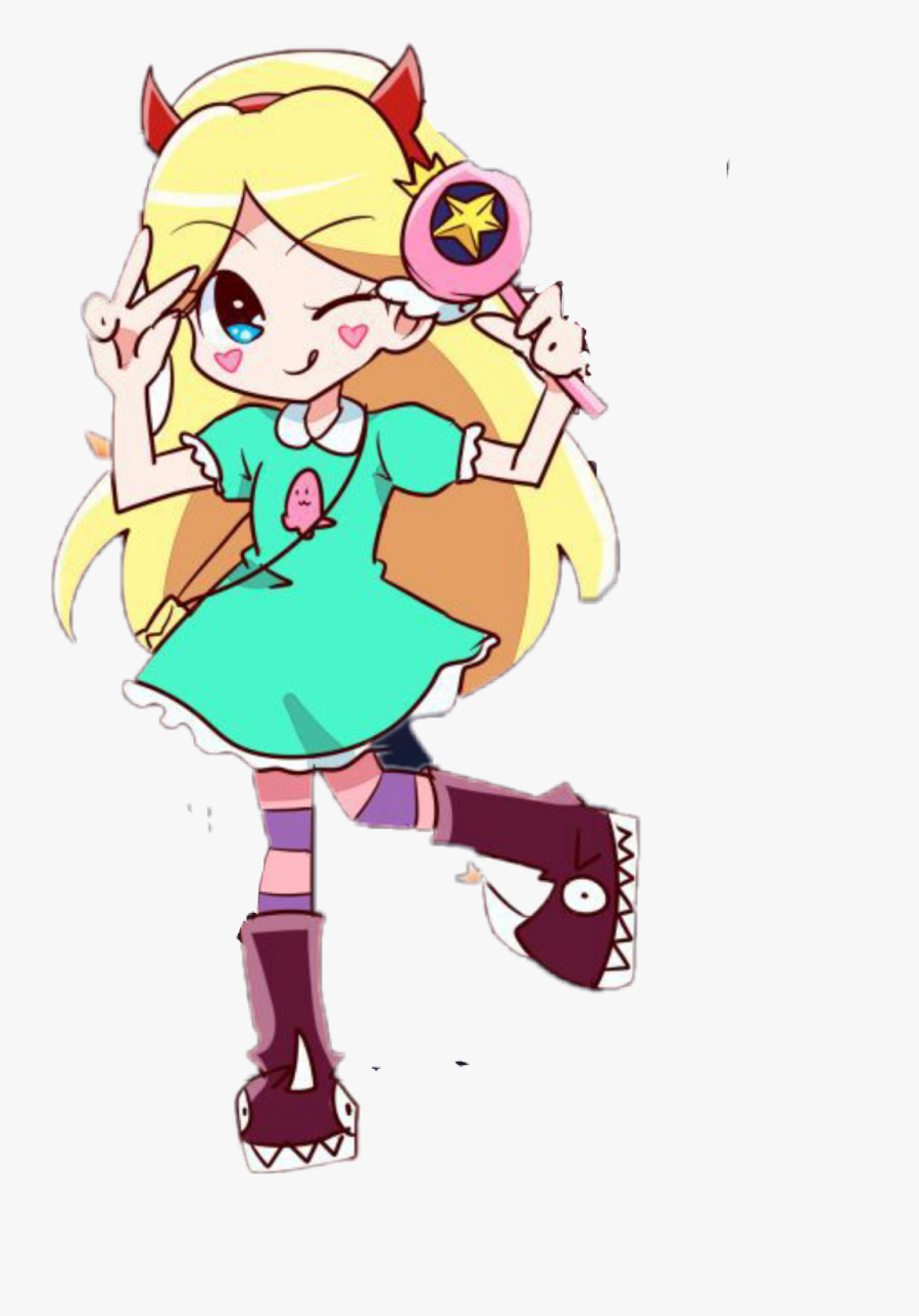 Transparent Good Vs Evil Clipart - Starfire X Star Butterfly, Transparent Clipart