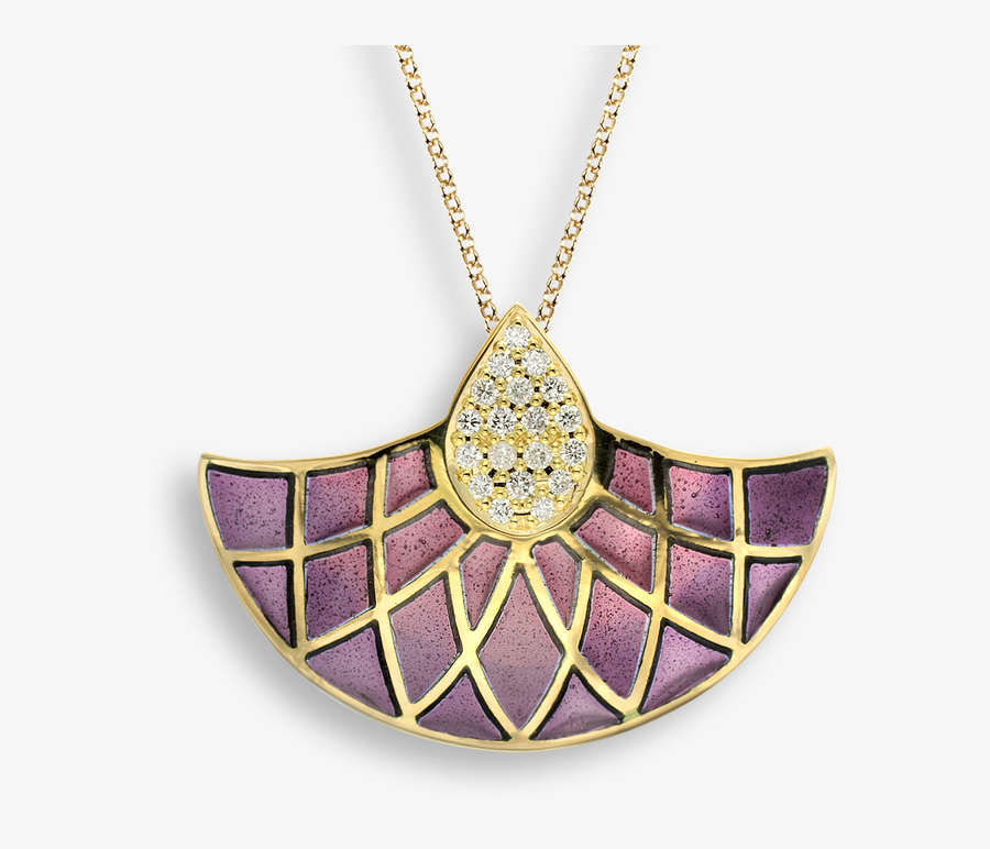 Nicole Barr Designs 18 Karat Gold Necklace Art Deco - Gold Art Deco Necklace, Transparent Clipart