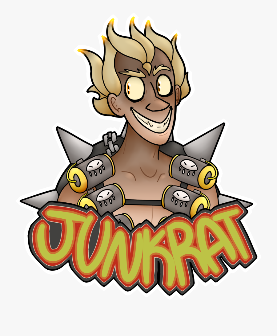 Transparent Junkrat Face Png, Transparent Clipart