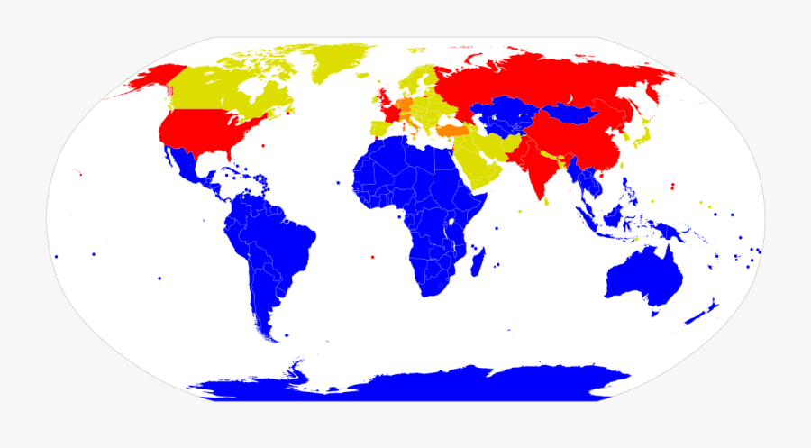 World Map, Transparent Clipart