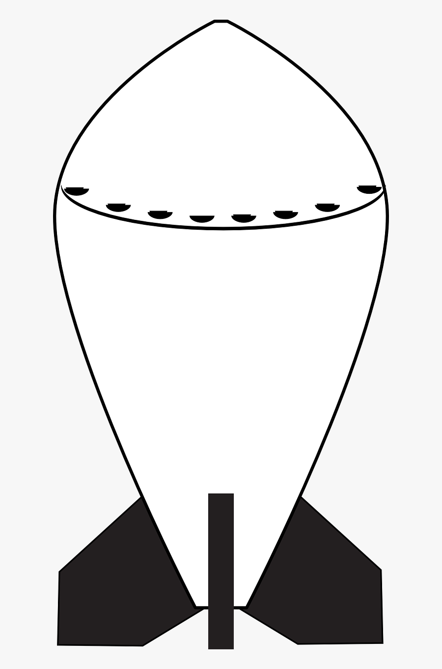 Missile Icbm Ballistic Free Picture - Half Moon Clip Art, Transparent Clipart