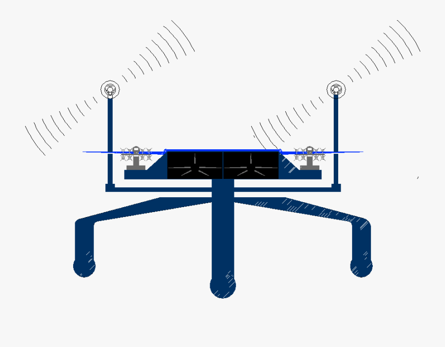 Combat Zcc Scorpion Hk With Sam Missile Turrets And, Transparent Clipart
