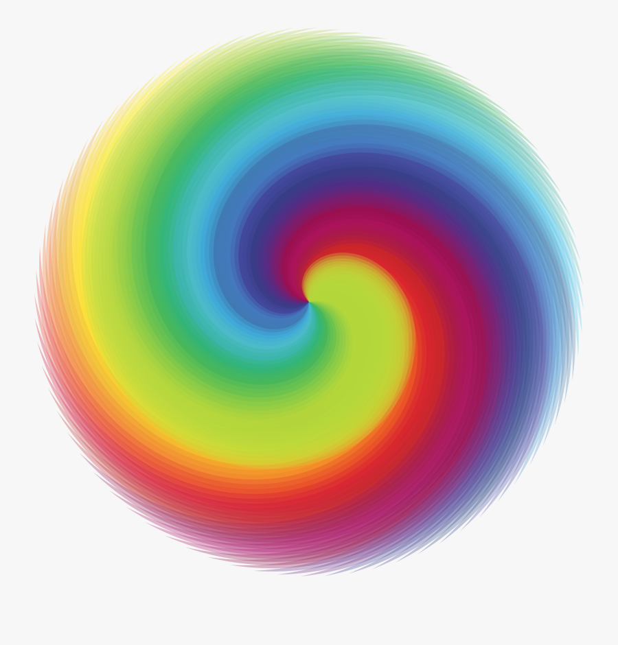 Clipart - Transparent Rainbow Circle, Transparent Clipart
