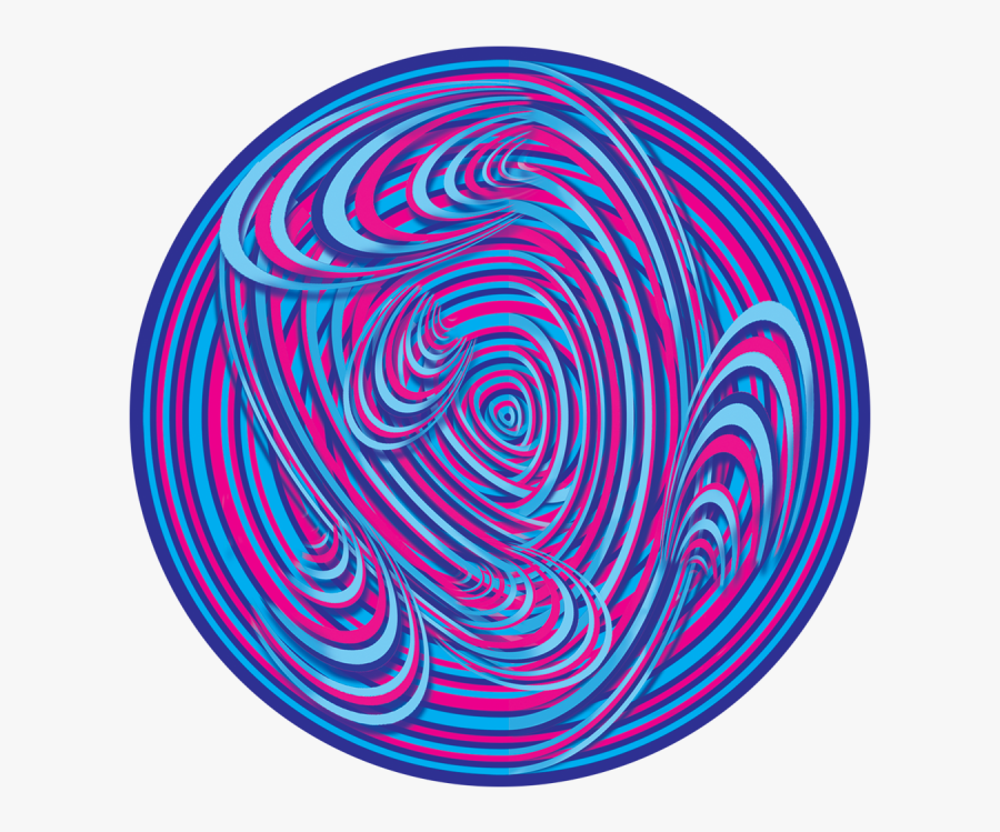 Transparent Swirl Designs Png - Circle, Transparent Clipart