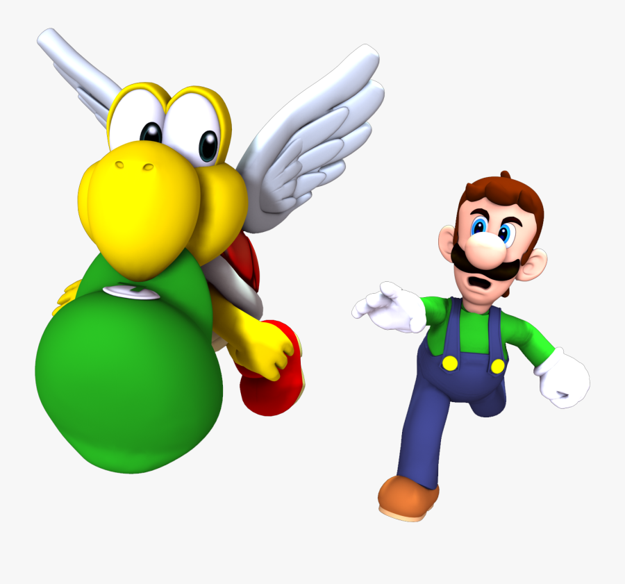 Mario Luigi No Hat, Transparent Clipart