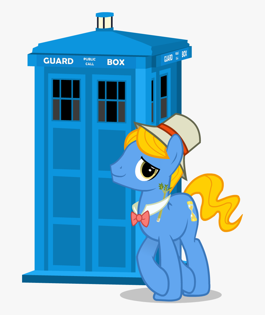 Box Guard Call Box Public The Doctor Fifth Doctor Blue - Cartoon, Transparent Clipart