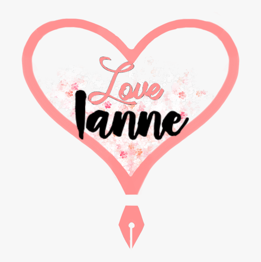 Love Ianne - Heart, Transparent Clipart