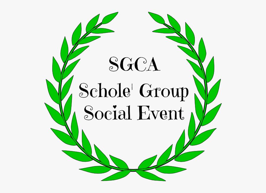 Kick-off/meet And Greet - Laurel Wreath, Transparent Clipart