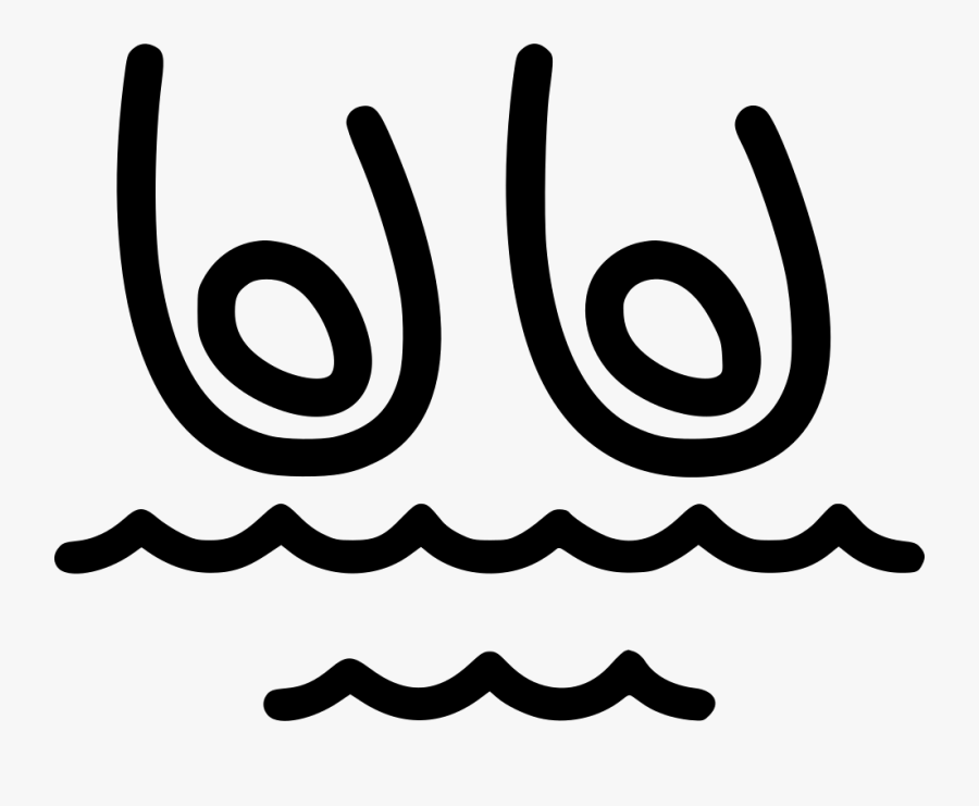 Swim Drawing Synchronized Swimmer - Synchronized Swimming Svg File, Transparent Clipart