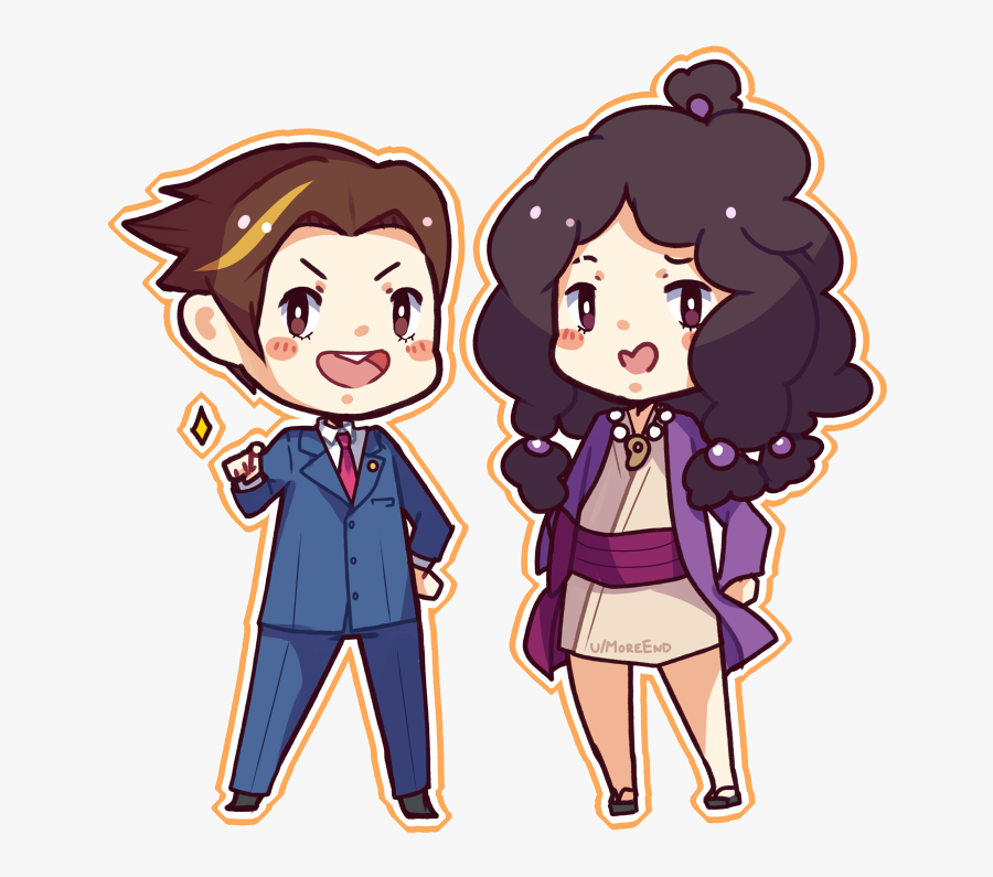 Ace Attorney Fanart, Transparent Clipart