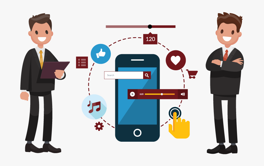 Mobiel Marketing, Transparent Clipart