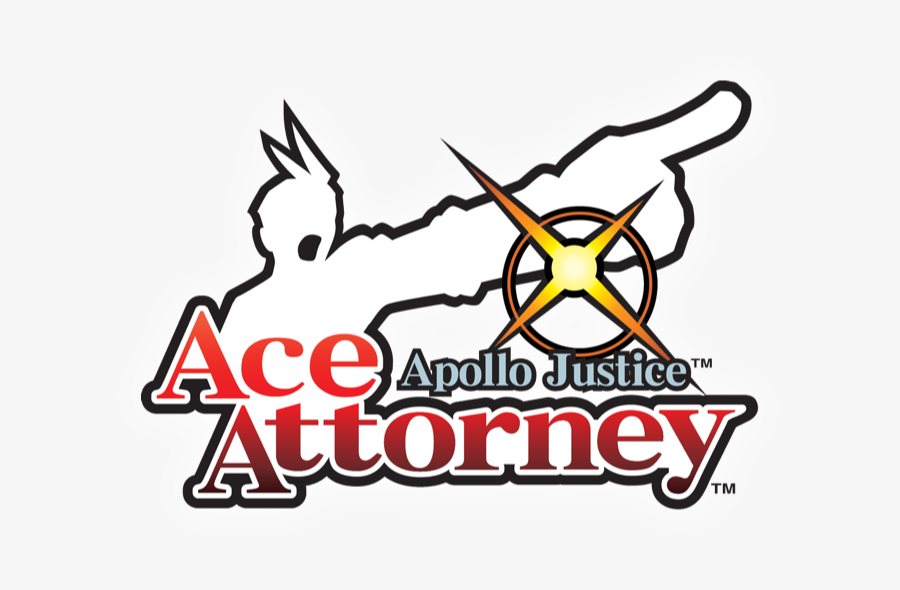 Apollo Justice Ace Attorney Logo, Transparent Clipart