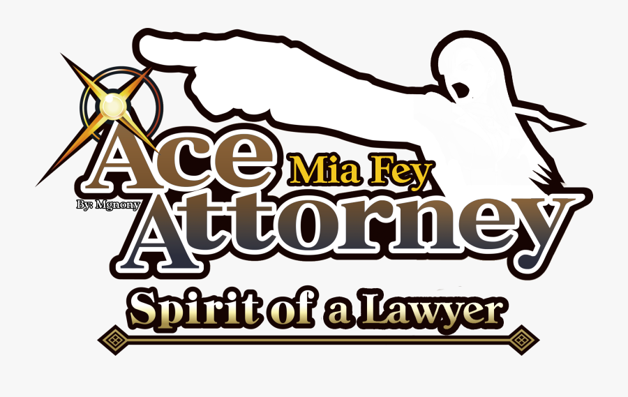 Phoenix Wright Ace Attorney Spirit Of Justice Logo, Transparent Clipart