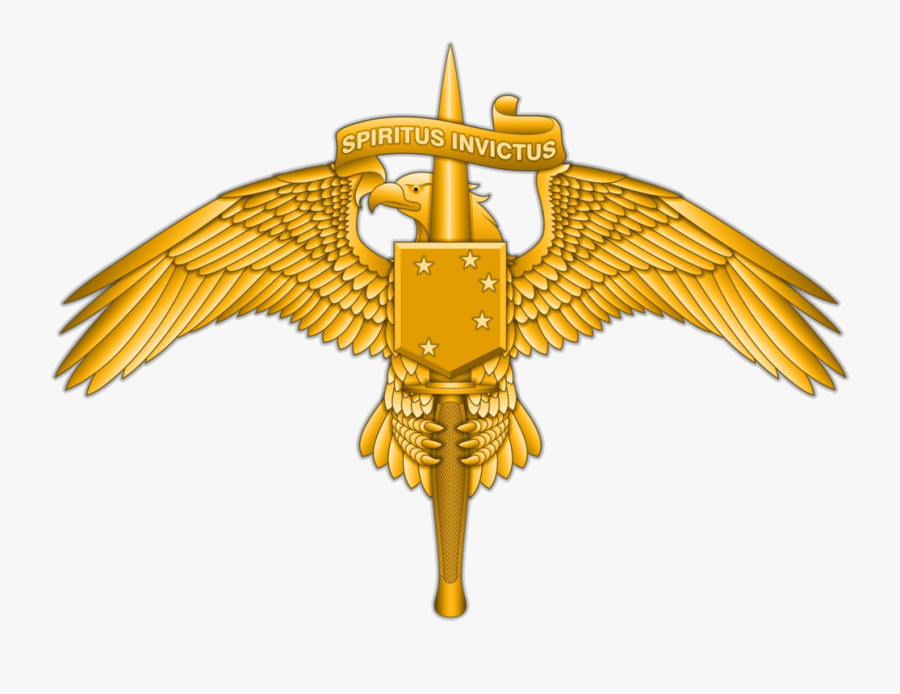 Marine Raider Insignia, Transparent Clipart
