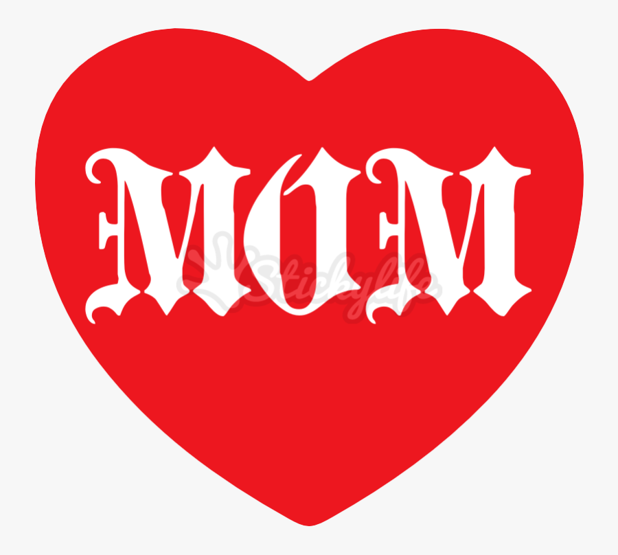Mom Temporary Tattoo - Vt Love, Transparent Clipart