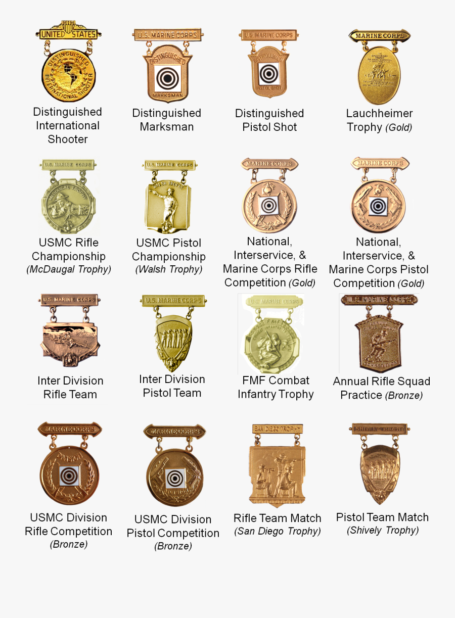 Marine Marksmanship Competition, Transparent Clipart