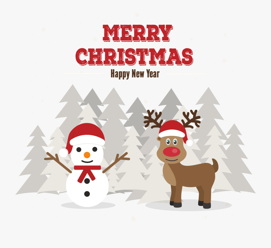Christmas Card Freepik, Transparent Clipart