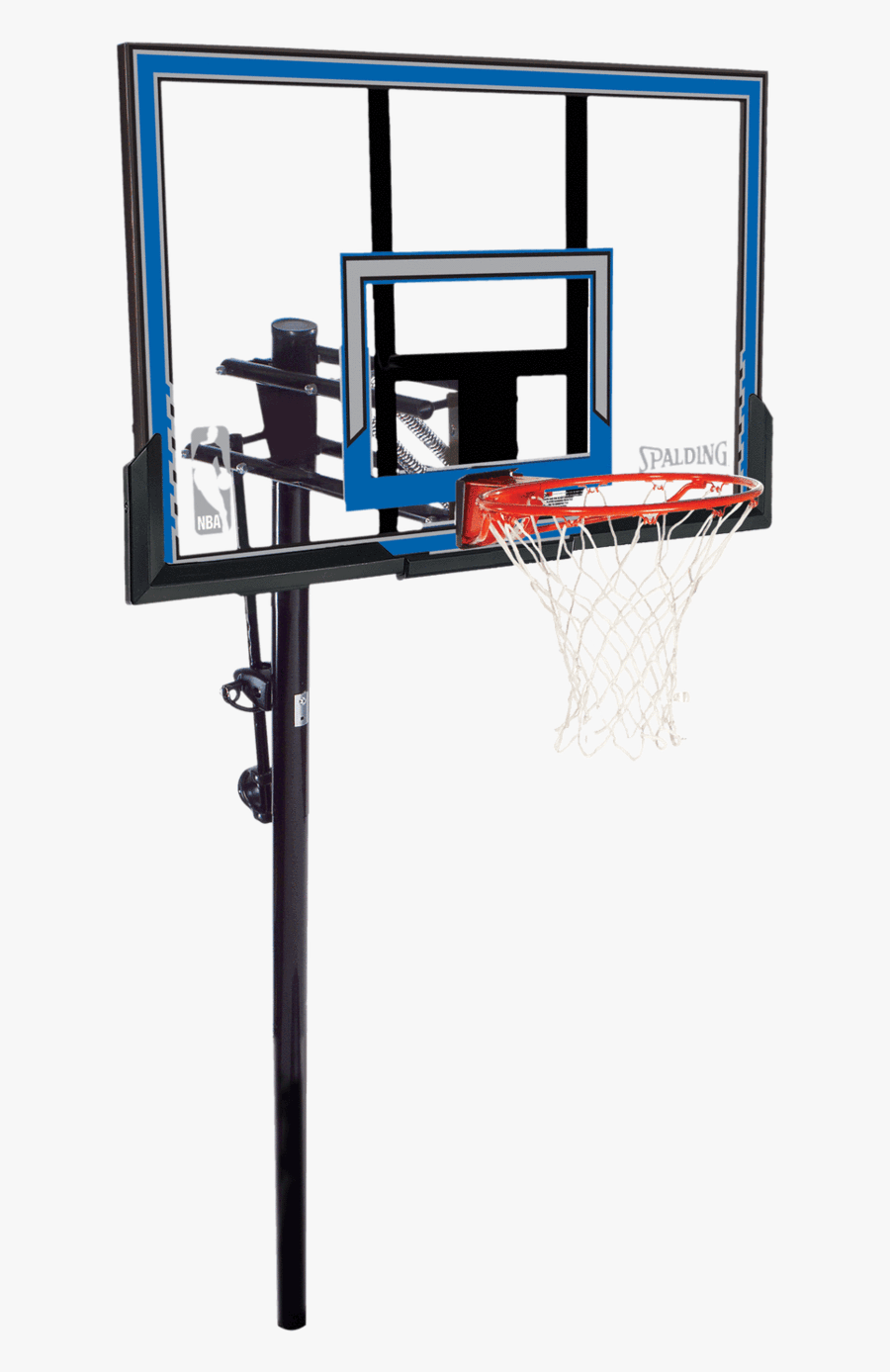 In Ground Basketball Hoop Clipart , Png Download - Aros De Basquetbol Spalding, Transparent Clipart