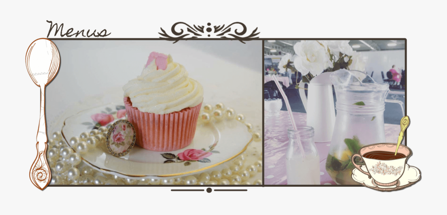 Our Menus - Cupcake, Transparent Clipart