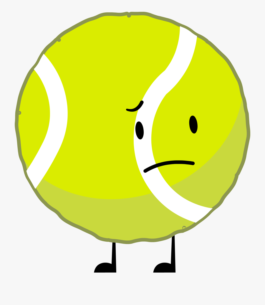 Tennis Ball Clipart Bfdi - Snapchat Iconfinder, Transparent Clipart