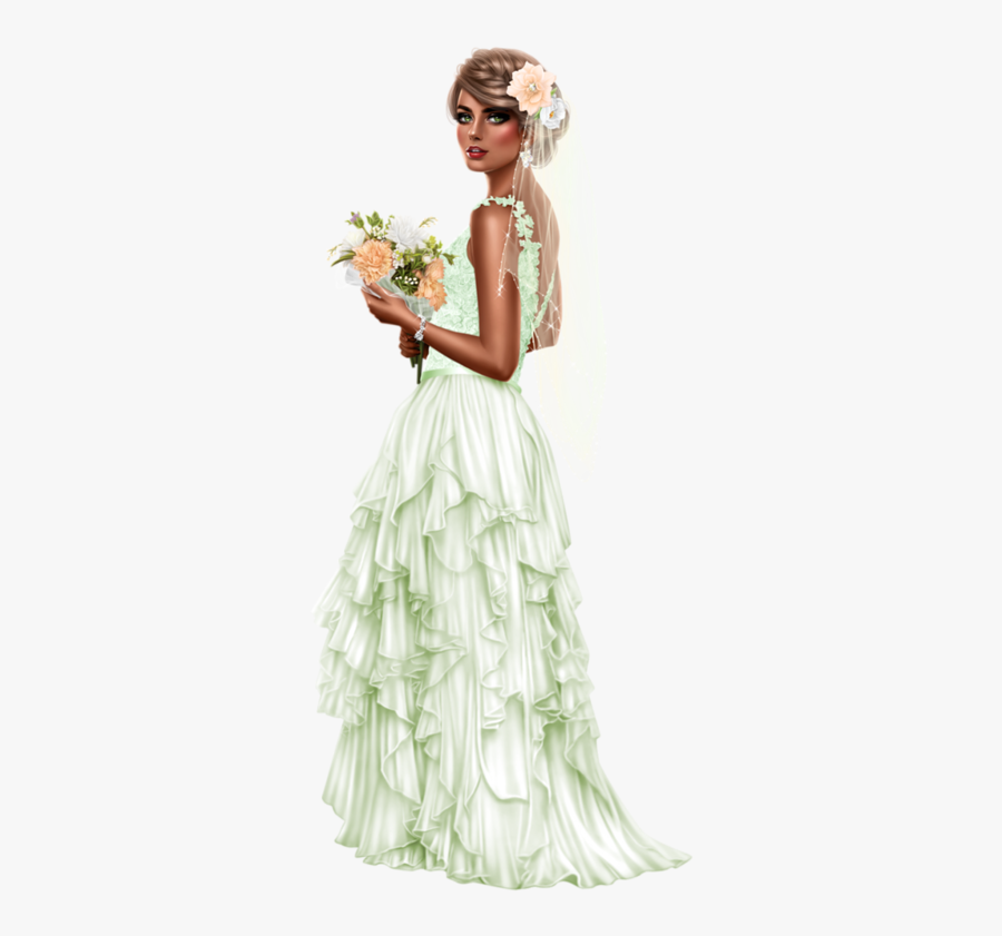 Gown, Transparent Clipart