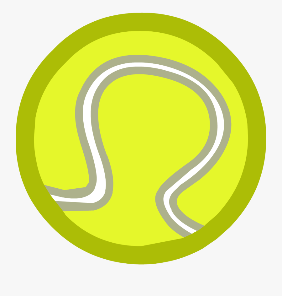Tennis Ball Clipart File - Illustration, Transparent Clipart