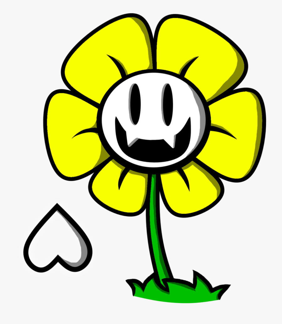 #flowey #undertale #killorbekilled - De Flowey De Undertale, Transparent Clipart