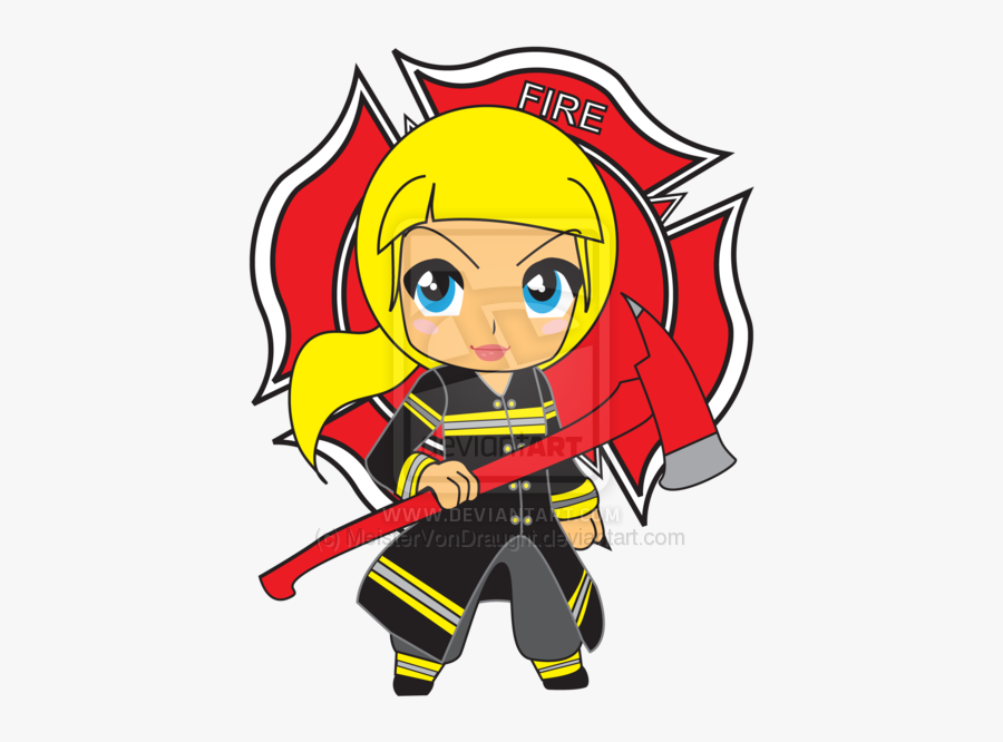 Imagenes Kawaii De Bomberos, Transparent Clipart