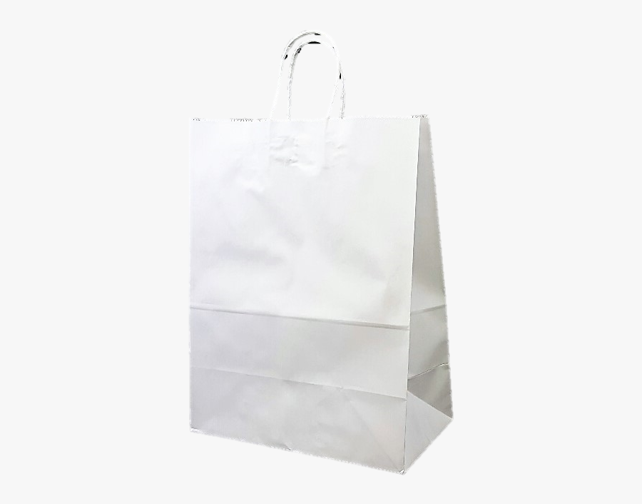 Paper-bag - Packaging White Paper Bags, Transparent Clipart