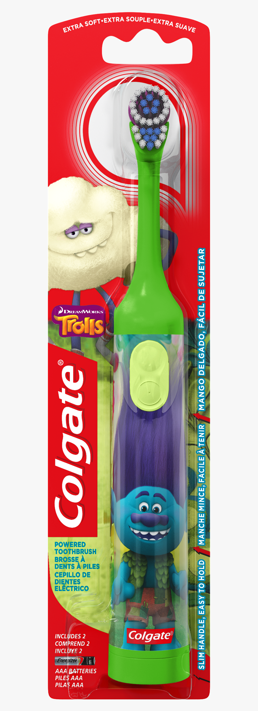Colgate Kids Toothbrush Batman, Transparent Clipart