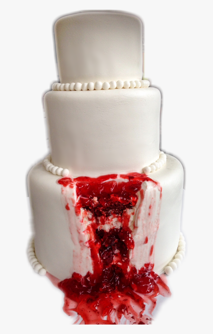 Transparent Wedding Cake Png - Wedding Red Velvet Cake, Transparent Clipart