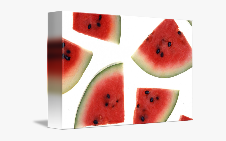 Clip Art Slices Of Watermelon - Watermelon, Transparent Clipart