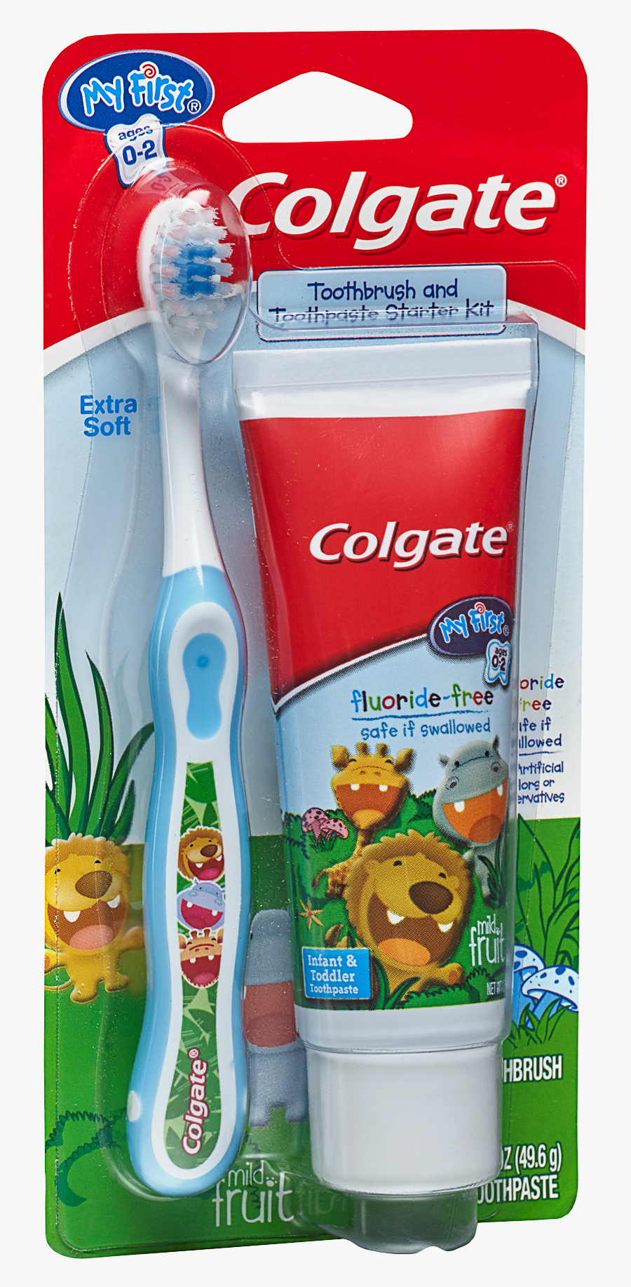 Transparent Tooth Brush Png - Baby Toothpaste And Brush, Transparent Clipart