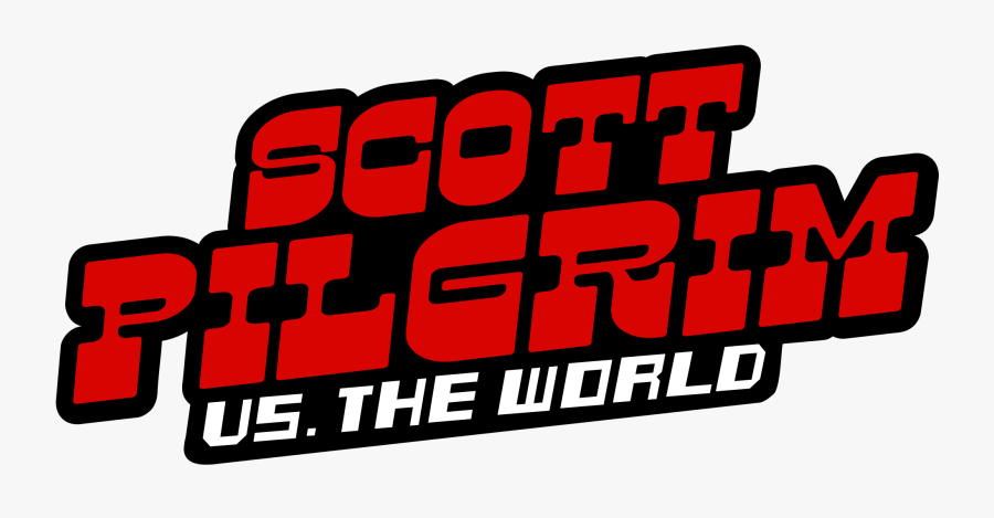 Clip Art Scott Pilgrim Font - Scott Pilgrim Vs The World Logo, Transparent Clipart