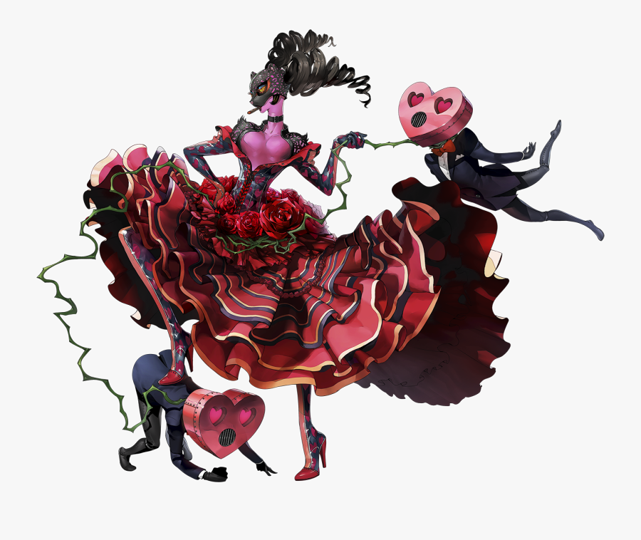 Transparent Mothman Clipart - Persona 5 Personas, Transparent Clipart