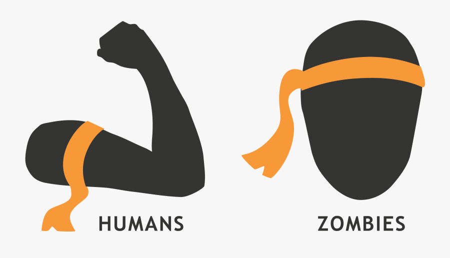 Humans Vs Zombies Cartoon, Transparent Clipart