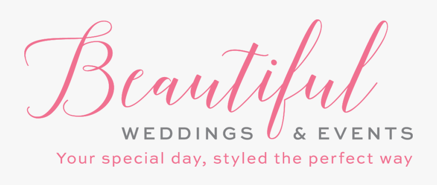 Beautiful Weddings - Calligraphy, Transparent Clipart