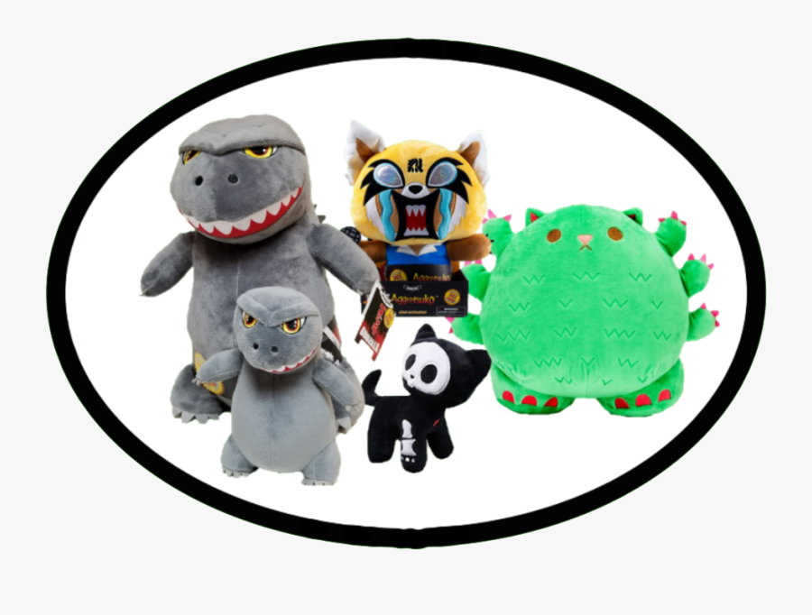 Neca Godzilla Plush, Transparent Clipart