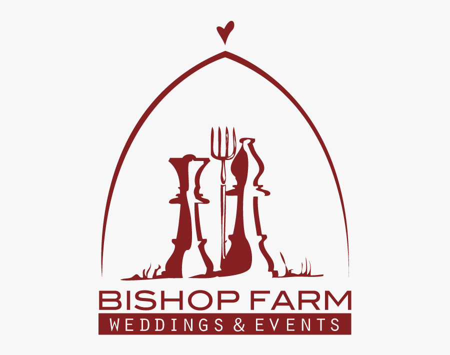 Bishop Farm Logo Brown Bishop Farm Wedding Venue Lisbon - Graphic Design, Transparent Clipart