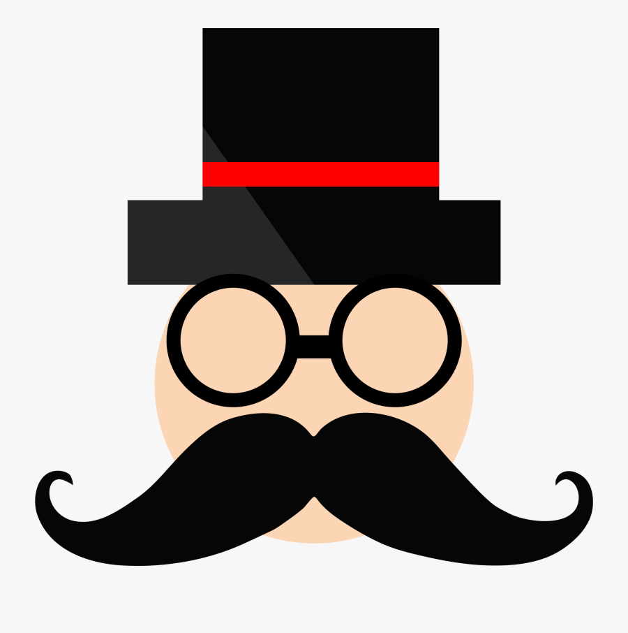 Man In Top Hat Clipart, Transparent Clipart
