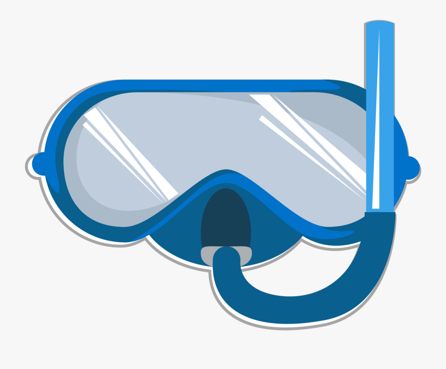 Goggles Swimming Glasses Clip Art - Swim Goggles Clip Art, Transparent Clipart