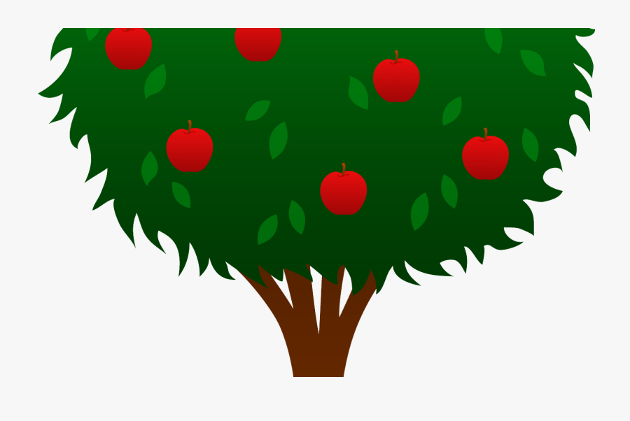 Clip Art Trees Secret Garden Clipart Clip Art Library - Tree With Ten Apples, Transparent Clipart