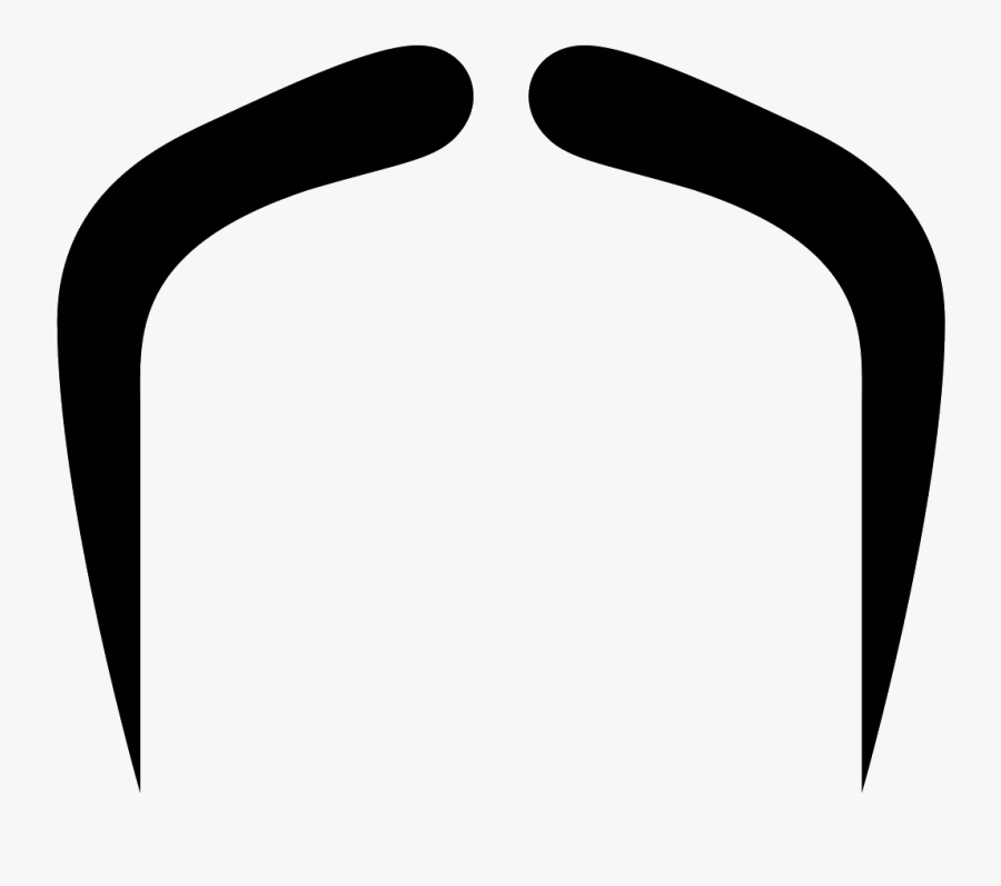 Filled Icon Free - Moustache Fu Man Chu Png, Transparent Clipart