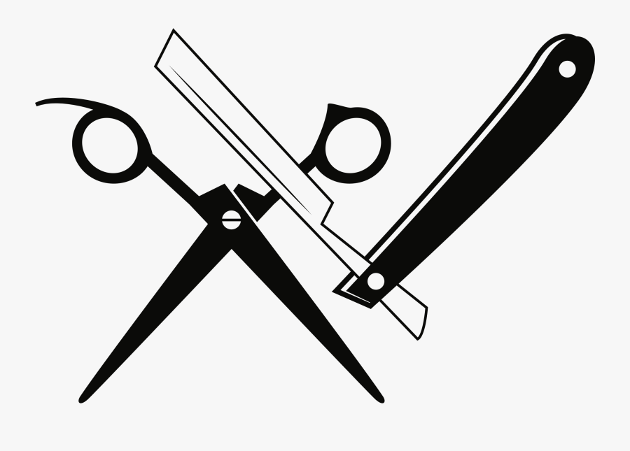 Razor And Scissors Barber Scissors Png Scissors And Razor Clipart