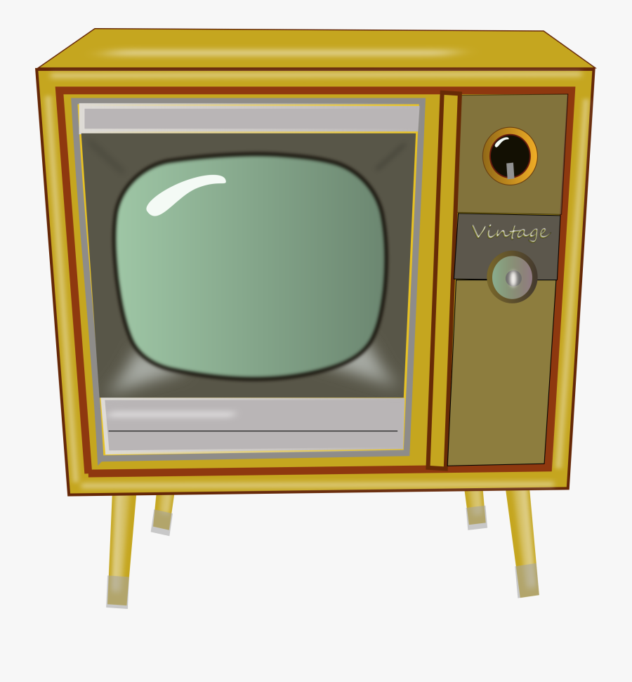Television Vintage Png, Transparent Clipart