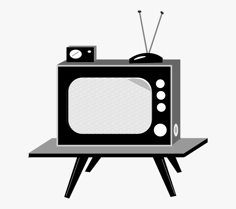 Television Clipart Tube Tv - Clipart Television Transparent Background, Transparent Clipart