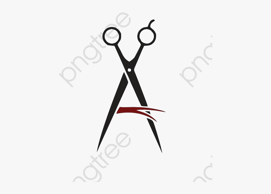 Creative Scissors Logo Material - Scissors, Transparent Clipart