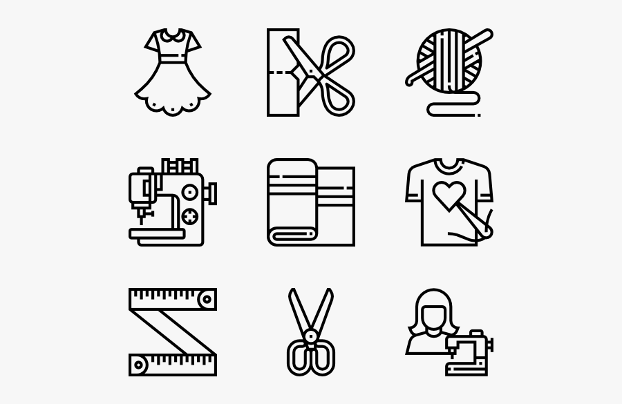 Sewing Equipment - Algorithm Icon, Transparent Clipart