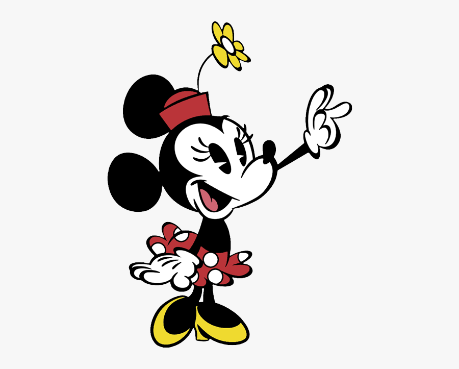 More Television Clip Art - Minnie Mouse New Animation, Transparent Clipart