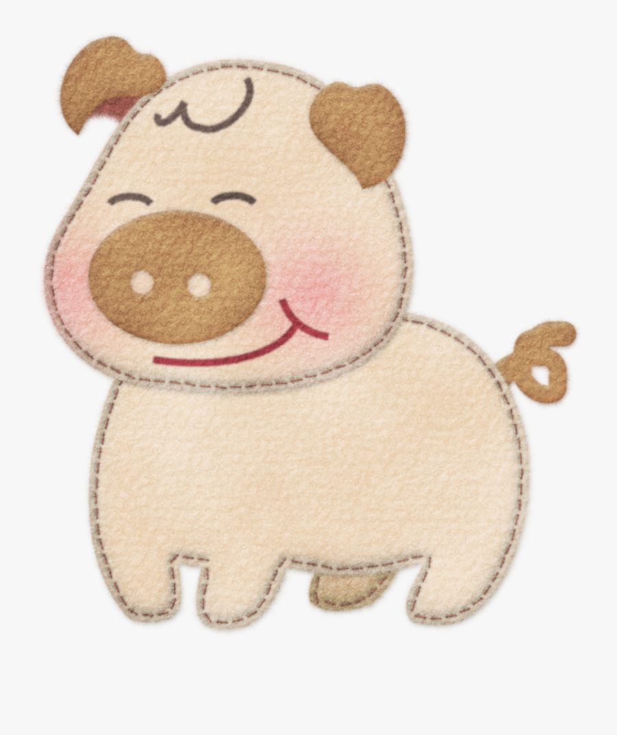 Animals Of The Cute Farm Clip Art - Clip Art, Transparent Clipart